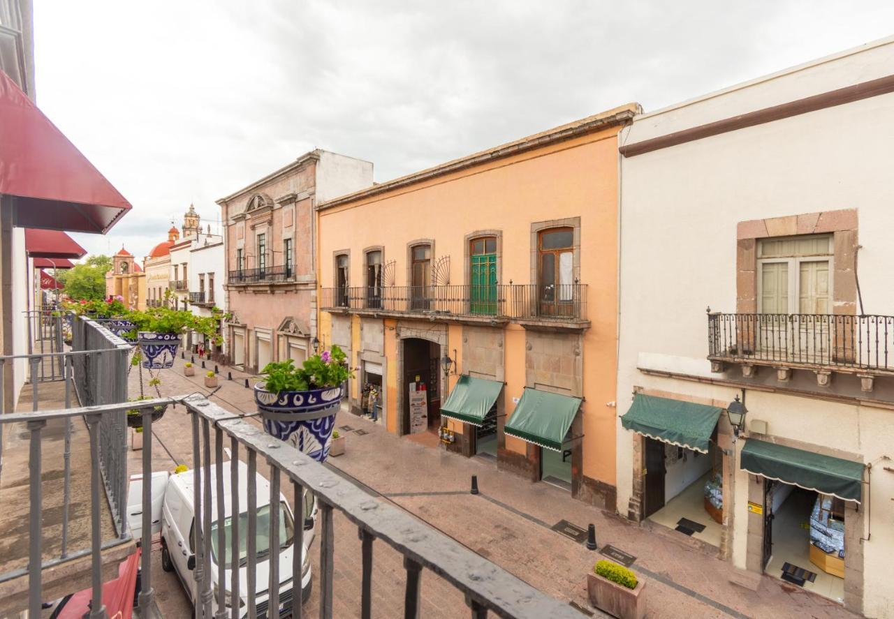 Hotel Hidalgo Queretaro Bagian luar foto
