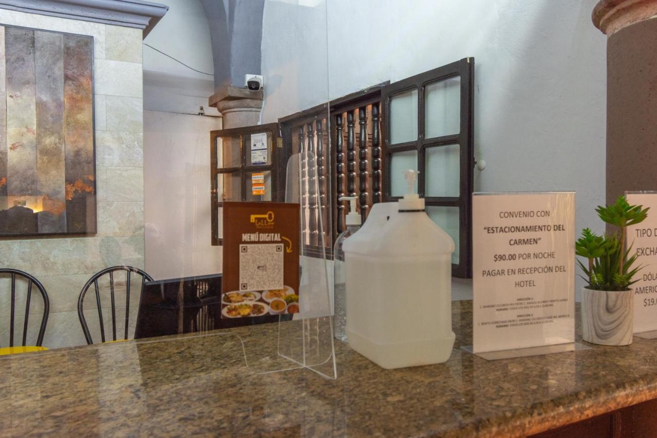 Hotel Hidalgo Queretaro Bagian luar foto