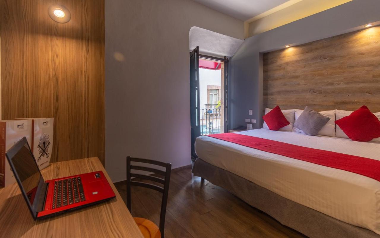 Hotel Hidalgo Queretaro Bagian luar foto