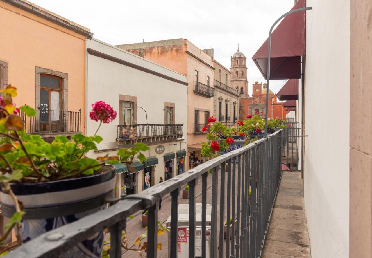 Hotel Hidalgo Queretaro Bagian luar foto